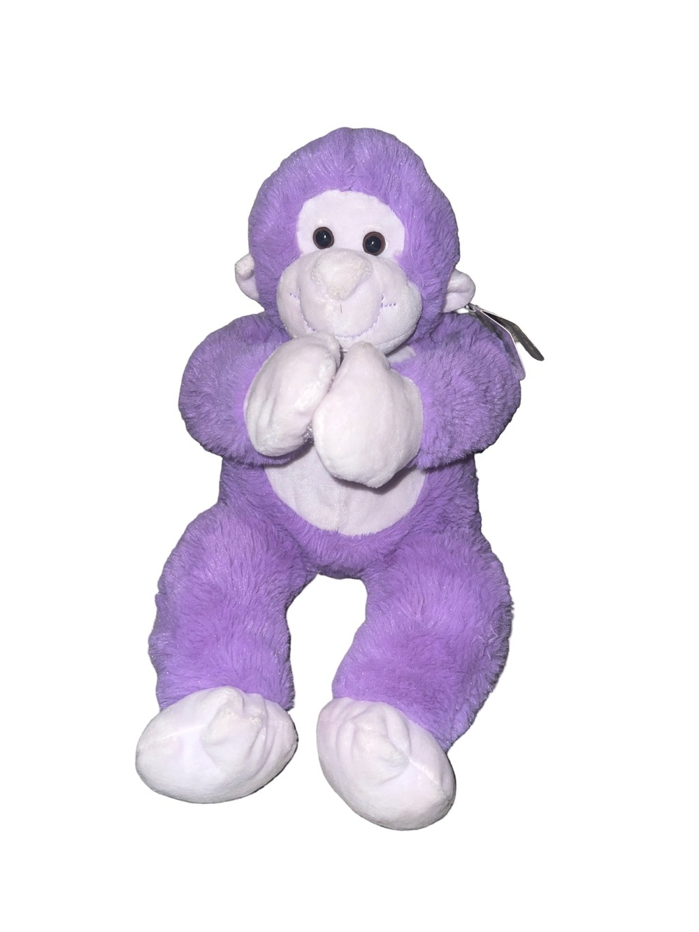 Wishpets Tanzanite Purple/ Lilac Monkey Stuffed Plush 2022